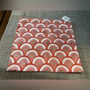 NWT Serena and Lily Kyoto Pillow in Poppy 20x20